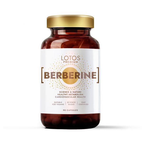 BERBERINE Berberinas, 90 kapsulių