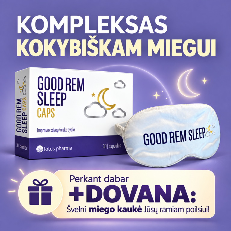 Papildų kompleksas miegui