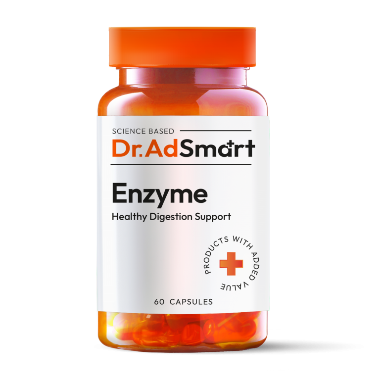 Maisto papildas Enzyme su virškinimo fermentais