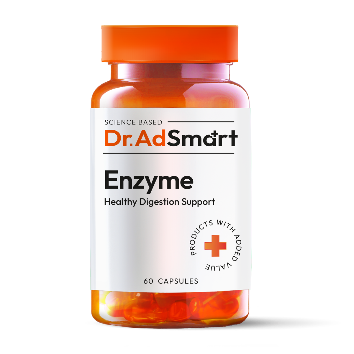 Dr.AD Smart Enzyme su virškinimo fermentais Maisto papildas Enzyme su virškinimo fermentais