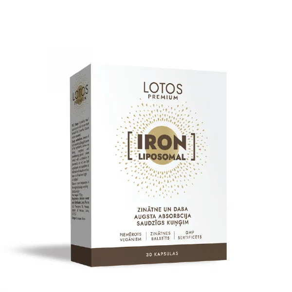 Lotos Premium liposominė geležis
