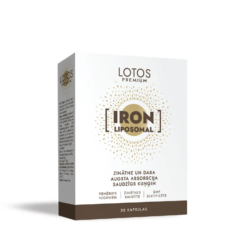 Lotos Premium liposominė geležis