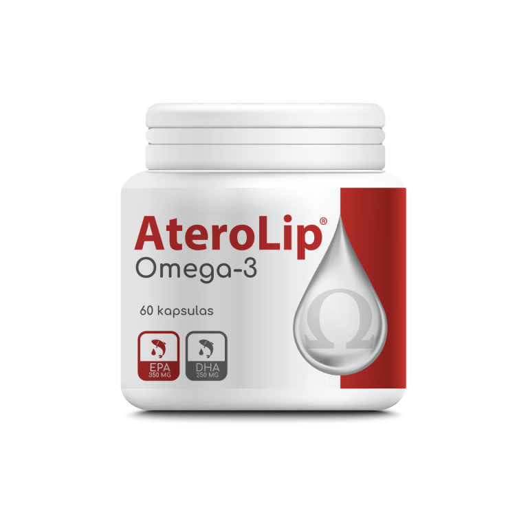 Aterolip Omega-3 žuvų taukai